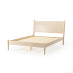 Letto a pannelli di metà secolo