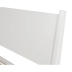 Letto a pannelli di metà secolo