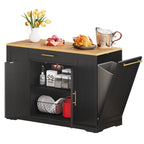 Carrello da cucina portatile con isola mobile da cucina Moasis da 53 pollici