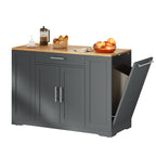 Carrello da cucina portatile con isola mobile da cucina Moasis da 53 pollici