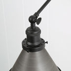 Set di 2 applique da parete moderne con braccio girevole regolabile e cablaggio elettrico