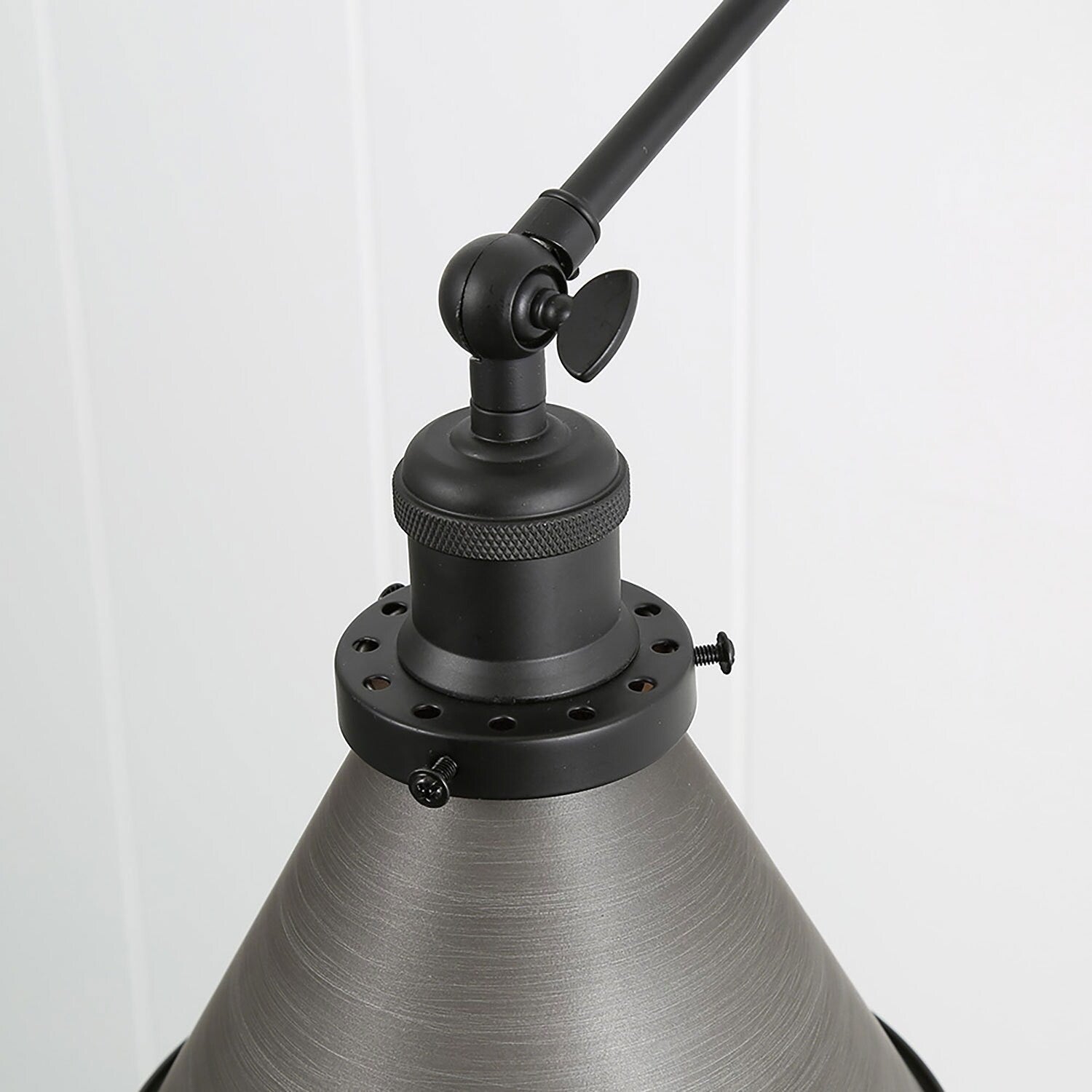 Set di 2 applique da parete moderne con braccio girevole regolabile e cablaggio elettrico