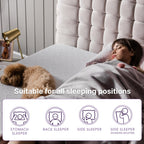 Materasso in memory foam con gel rinfrescante NapQueen Elizabeth 10