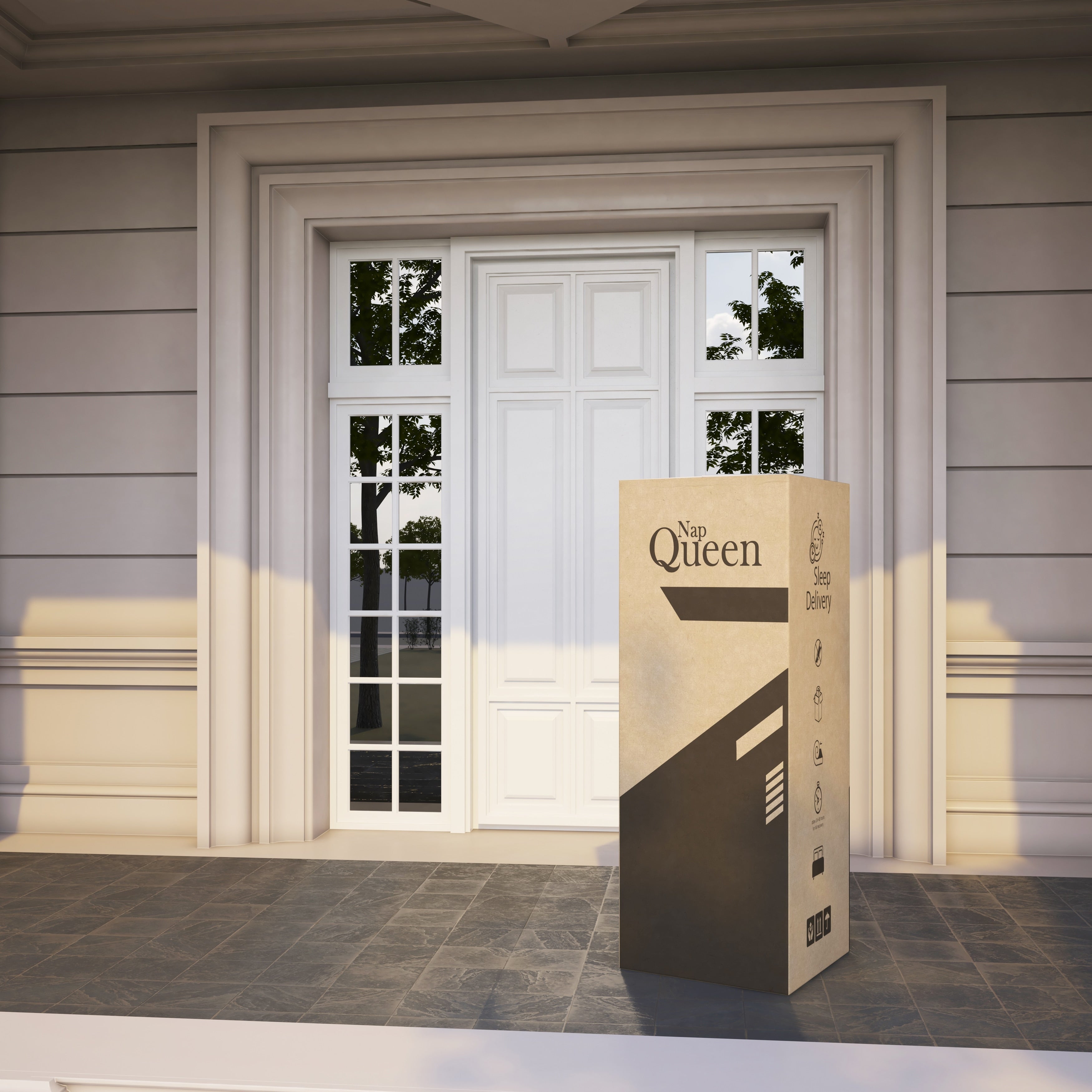 Materasso in memory foam con gel rinfrescante NapQueen Elizabeth 8