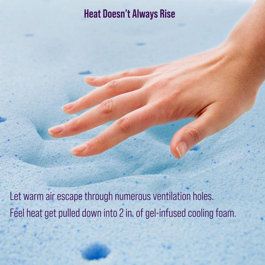 Materasso in memory foam con gel rinfrescante NapQueen Elizabeth 8