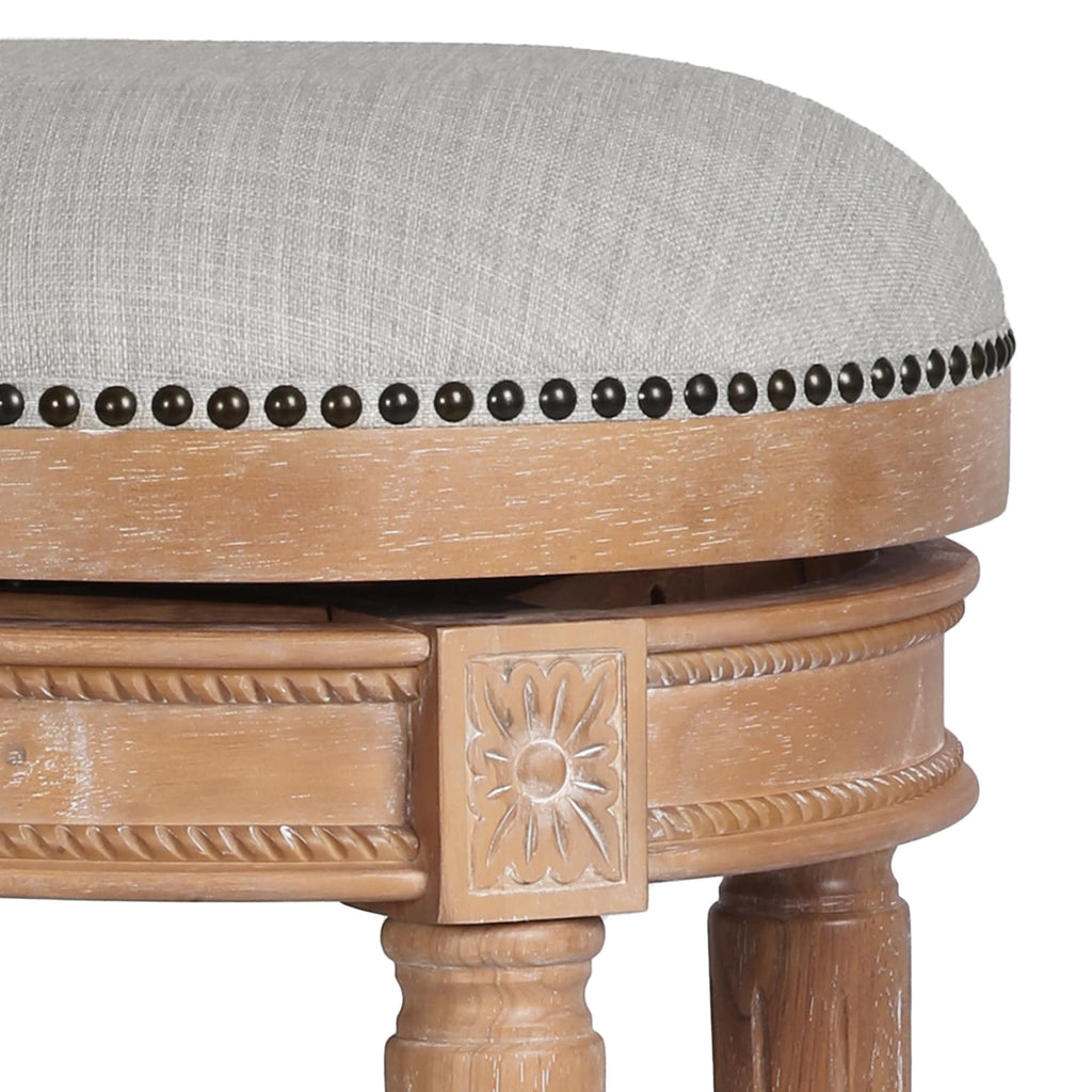 Sgabello da bar girevole senza schienale Chapman 26 per bancone New Ridge Home Goods - Altezza bancone