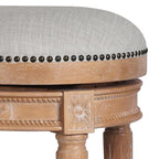 Sgabello da bar girevole senza schienale Chapman 26 per bancone New Ridge Home Goods - Altezza bancone