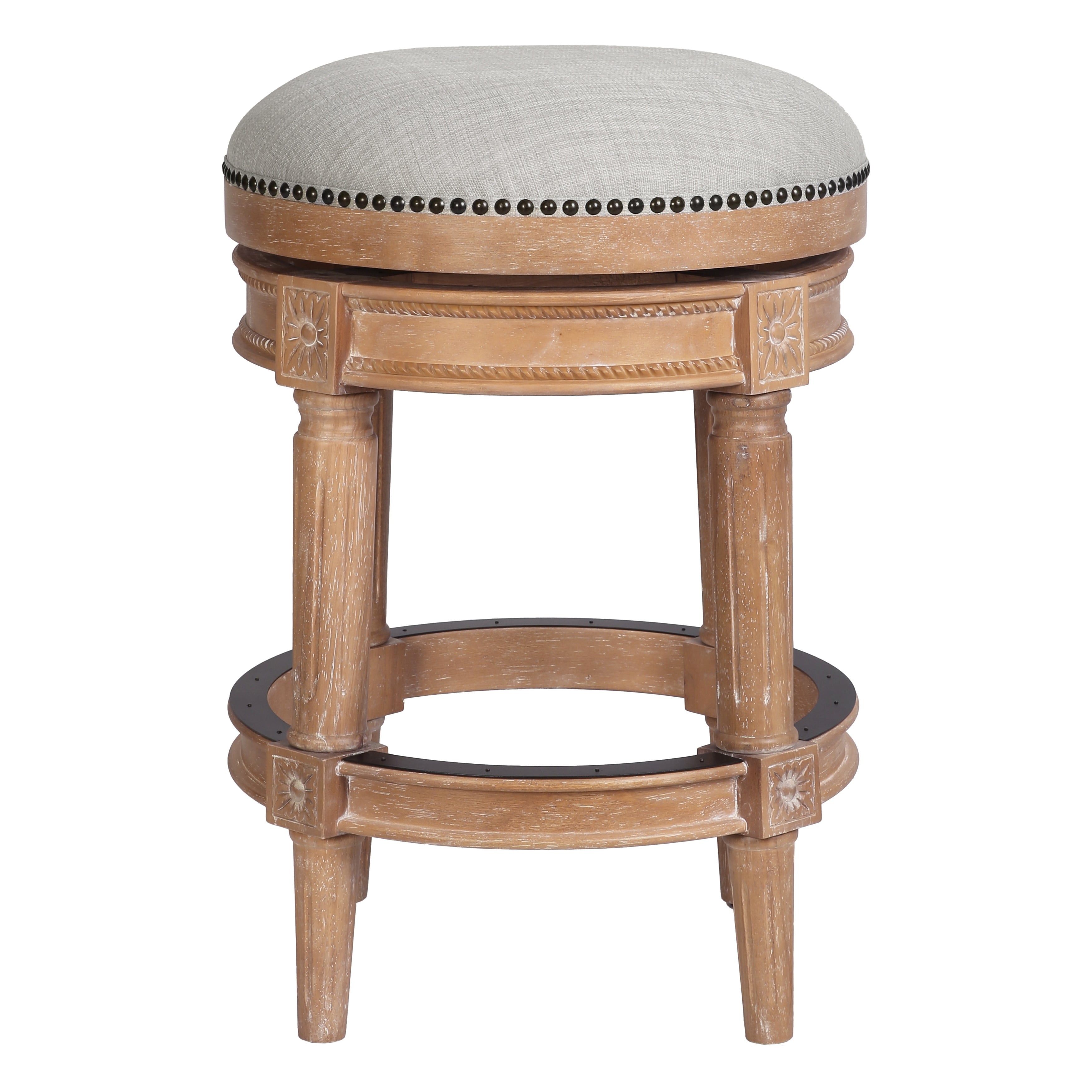 Sgabello da bar girevole senza schienale Chapman 26 per bancone New Ridge Home Goods - Altezza bancone