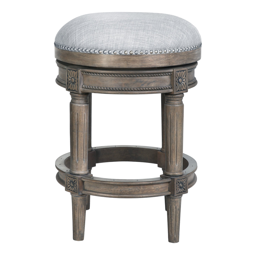 Sgabello da bar girevole senza schienale Chapman 26 per bancone New Ridge Home Goods - Altezza bancone