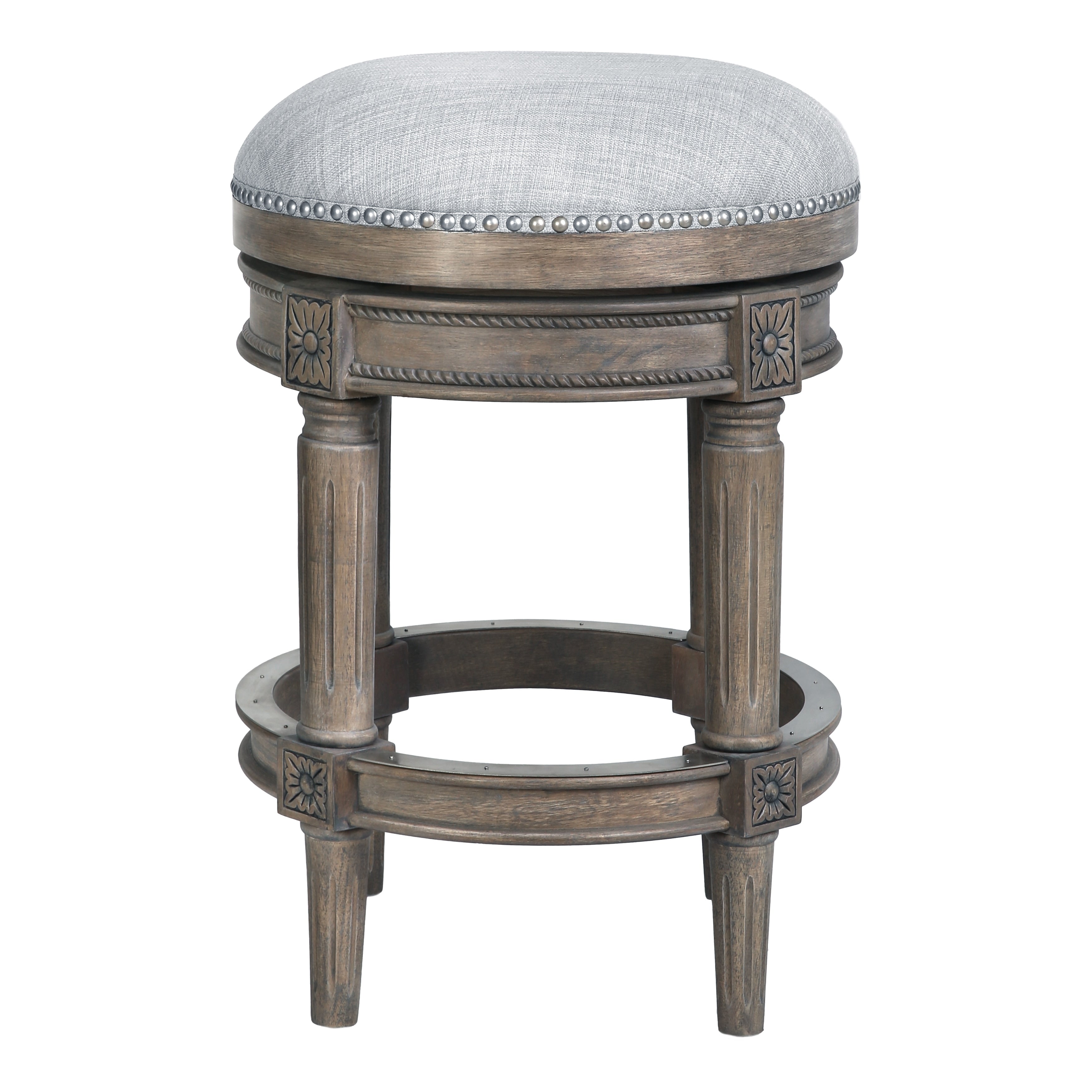 Sgabello da bar girevole senza schienale Chapman 26 per bancone New Ridge Home Goods - Altezza bancone