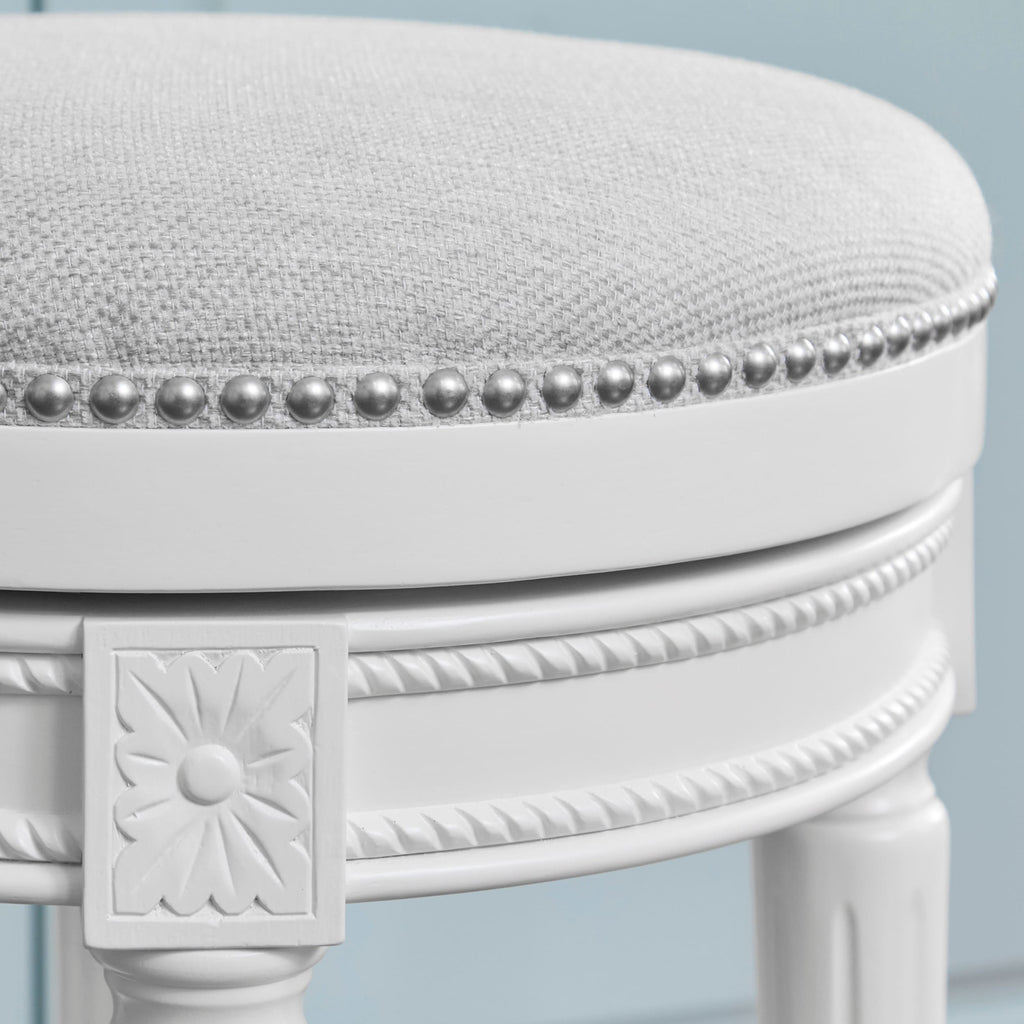 Sgabello da bar girevole senza schienale Chapman 26 per bancone New Ridge Home Goods - Altezza bancone