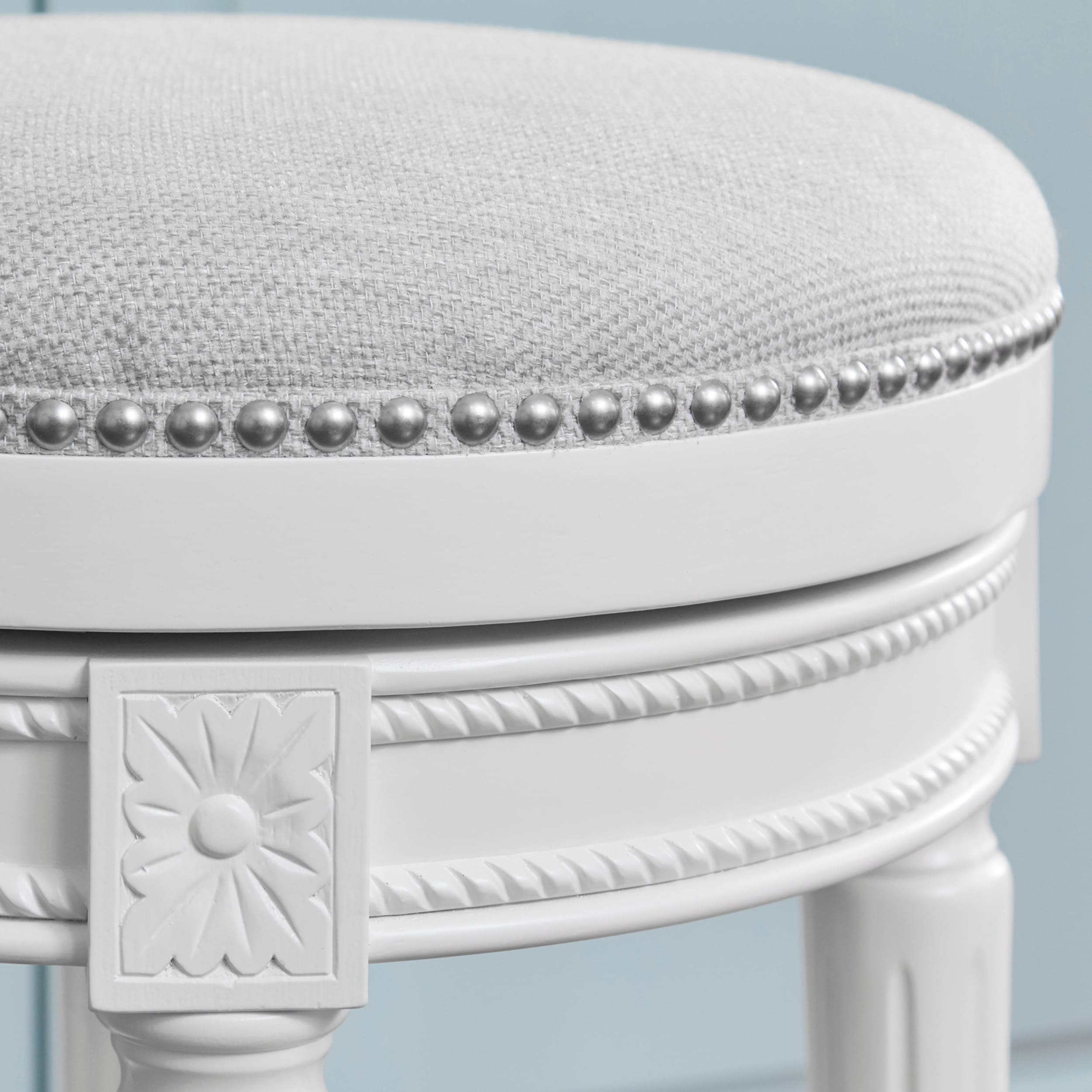 Sgabello da bar girevole senza schienale Chapman 26 per bancone New Ridge Home Goods - Altezza bancone