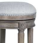 Sgabello da bar girevole senza schienale Chapman 26 per bancone New Ridge Home Goods - Altezza bancone