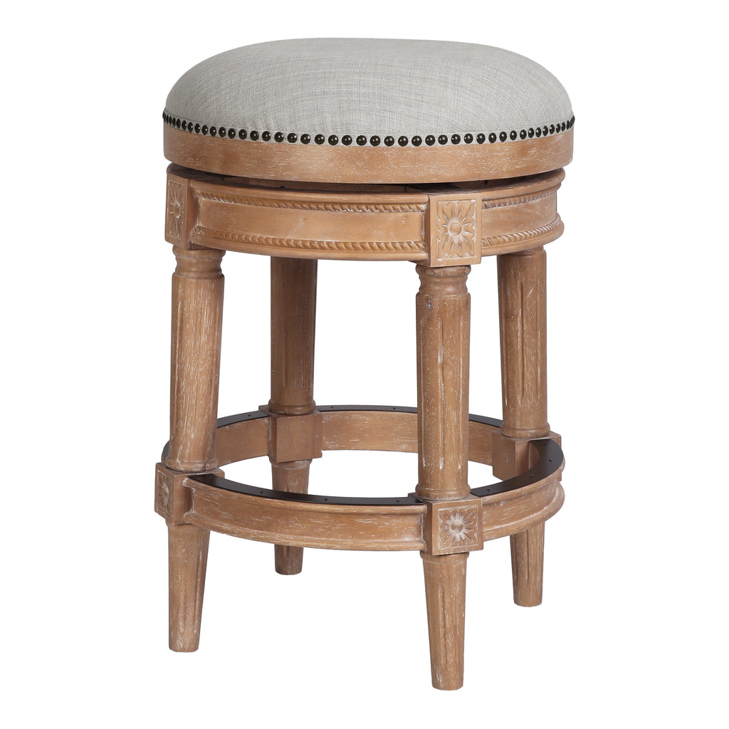 Sgabello da bar girevole senza schienale Chapman 26 per bancone New Ridge Home Goods - Altezza bancone