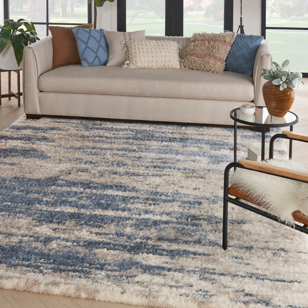 Tappeto Nourison Luxurious Shag Abstract Glam Ultra Plush Pile