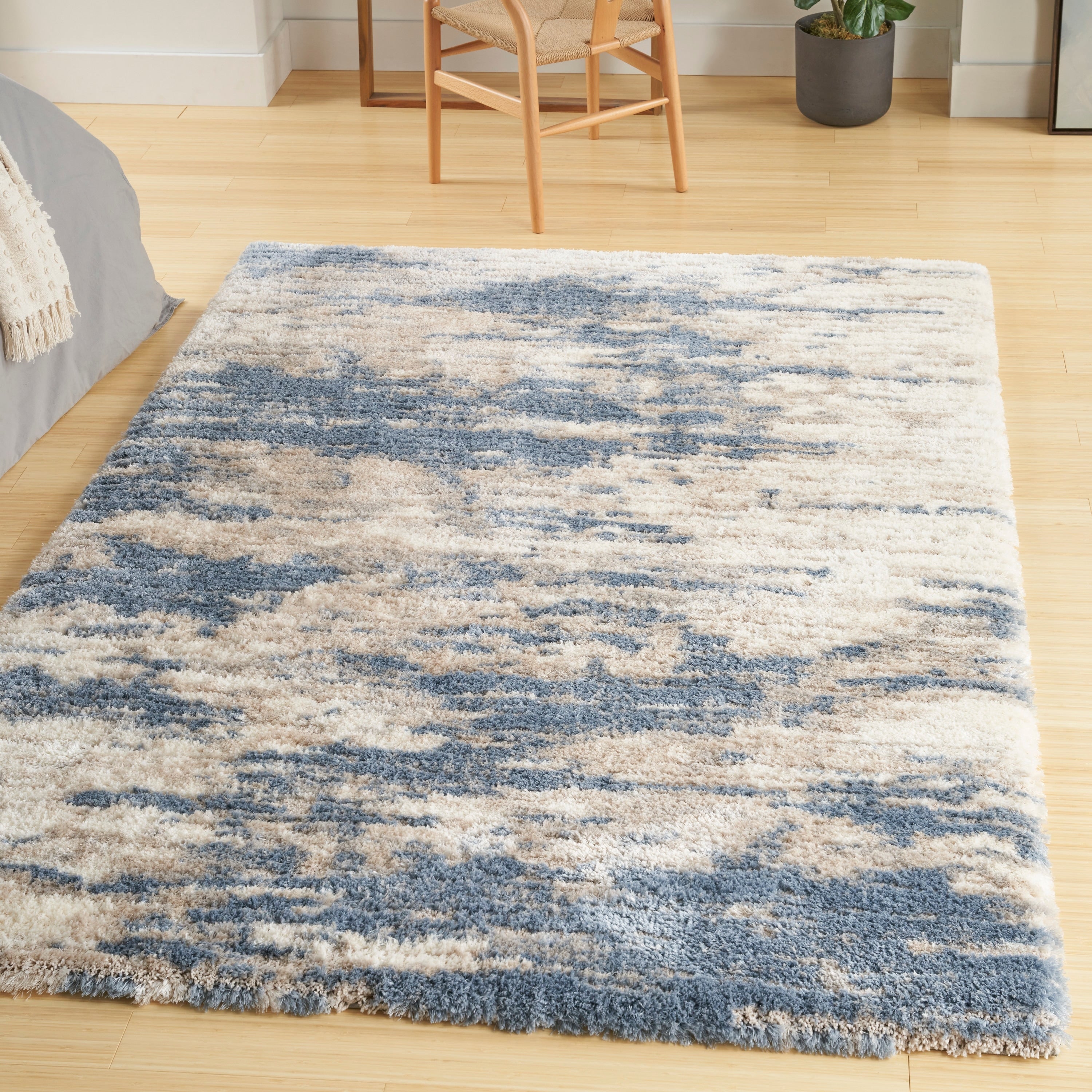 Tappeto Nourison Luxurious Shag Abstract Glam Ultra Plush Pile