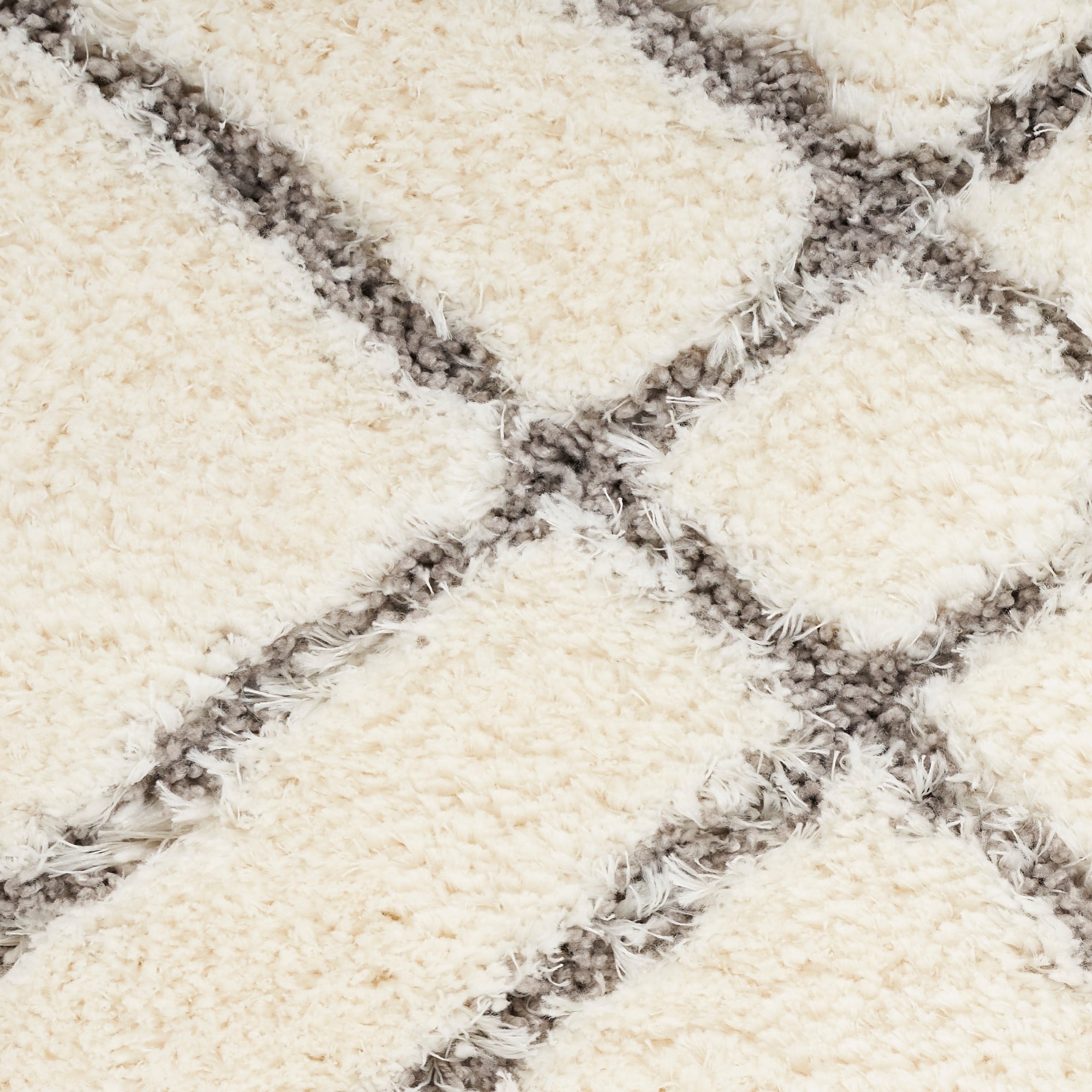 Tappeto geometrico astratto in pelo ultra morbido di Nourison, lussuoso
