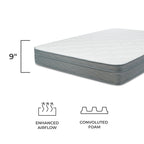 Materasso NuForm 9 Medium Firm Eurotop
