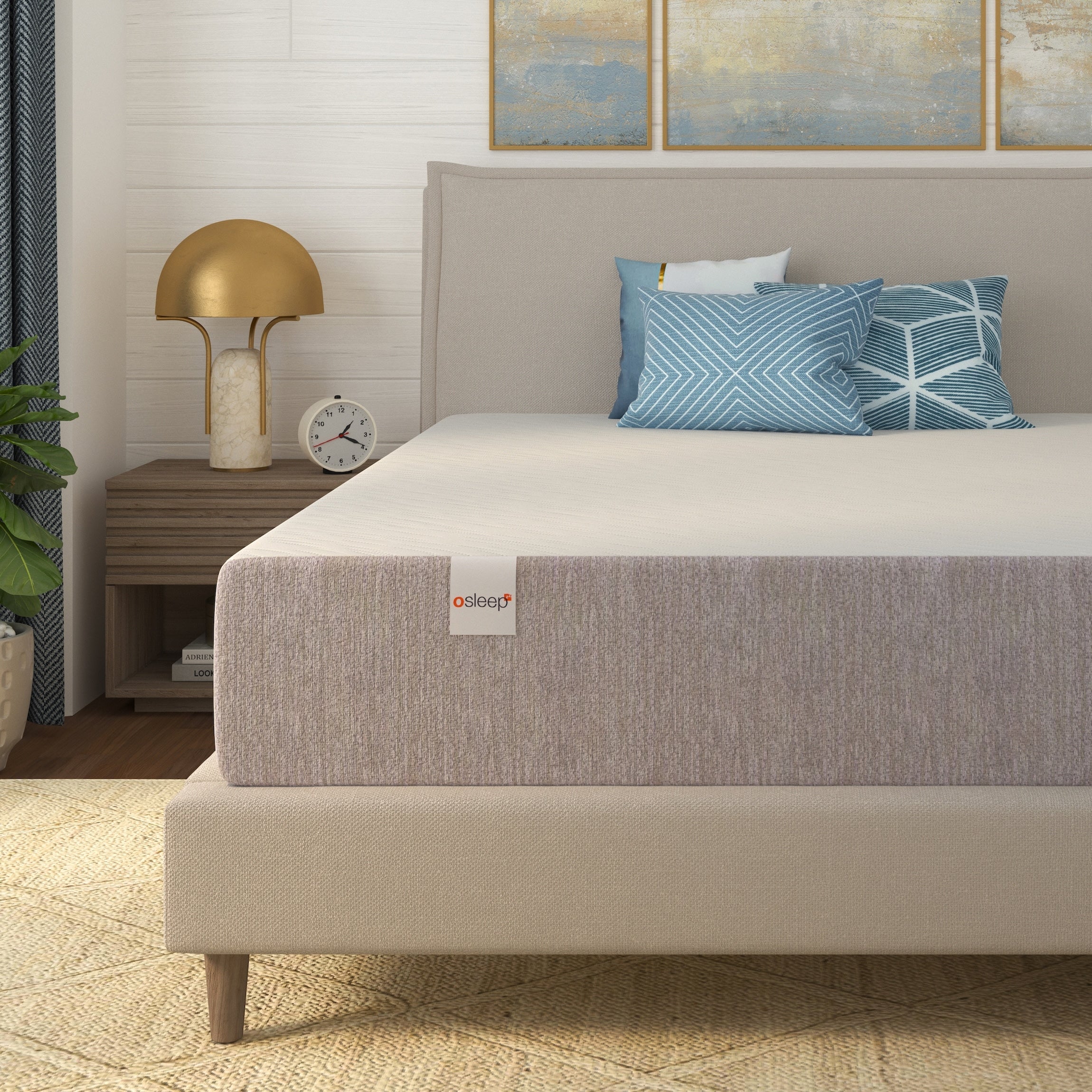 Seleziona il materasso di lusso in memory foam gel da 12 pollici di media rigidità