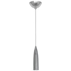 Lampada a sospensione Odyssey LED Bullet spazzolata