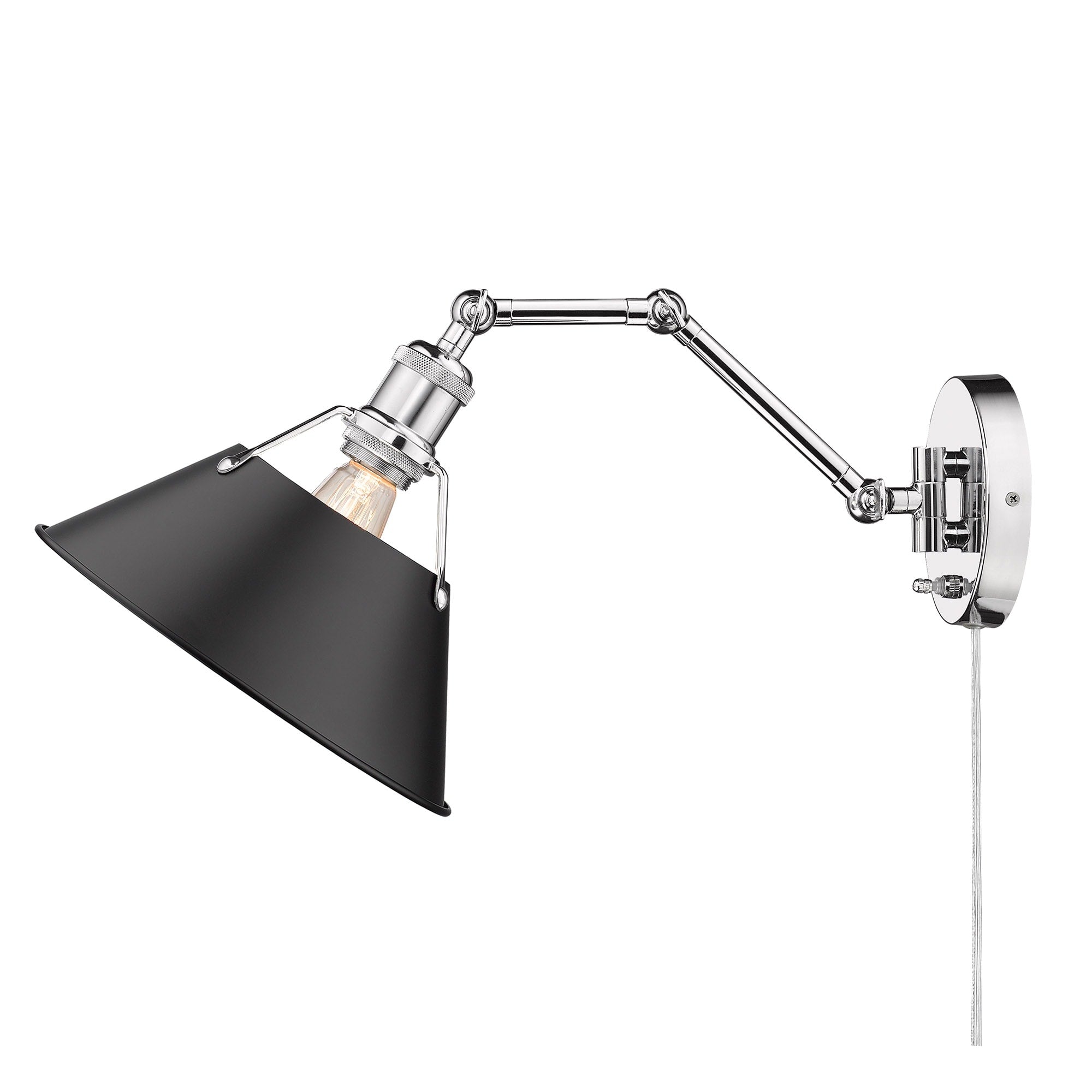 Applique da parete snodabile Orwell a 1 luce