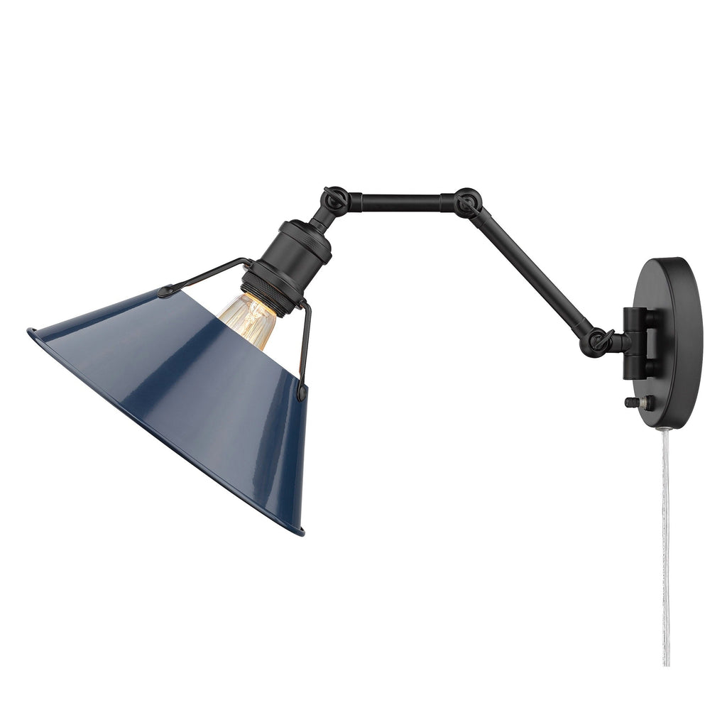 Applique da parete snodabile Orwell a 1 luce