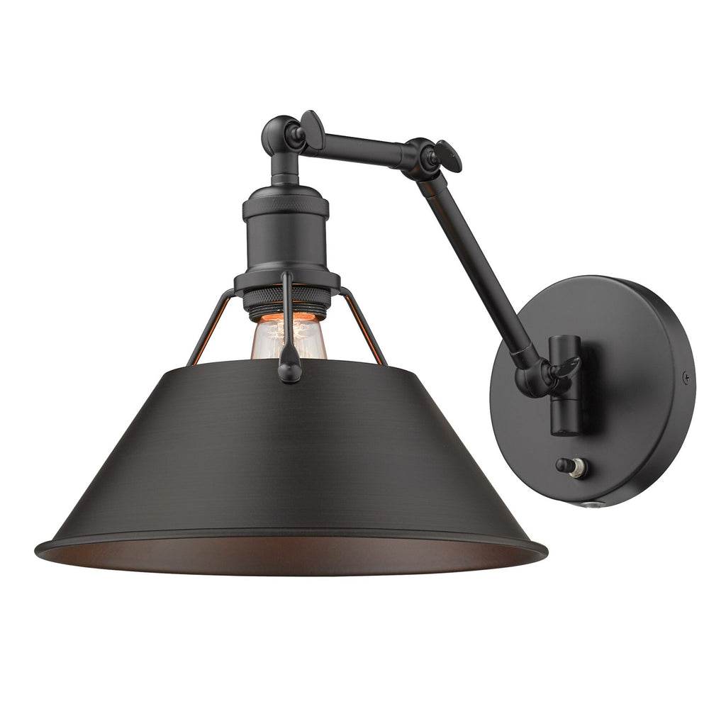 Applique da parete snodabile Orwell a 1 luce