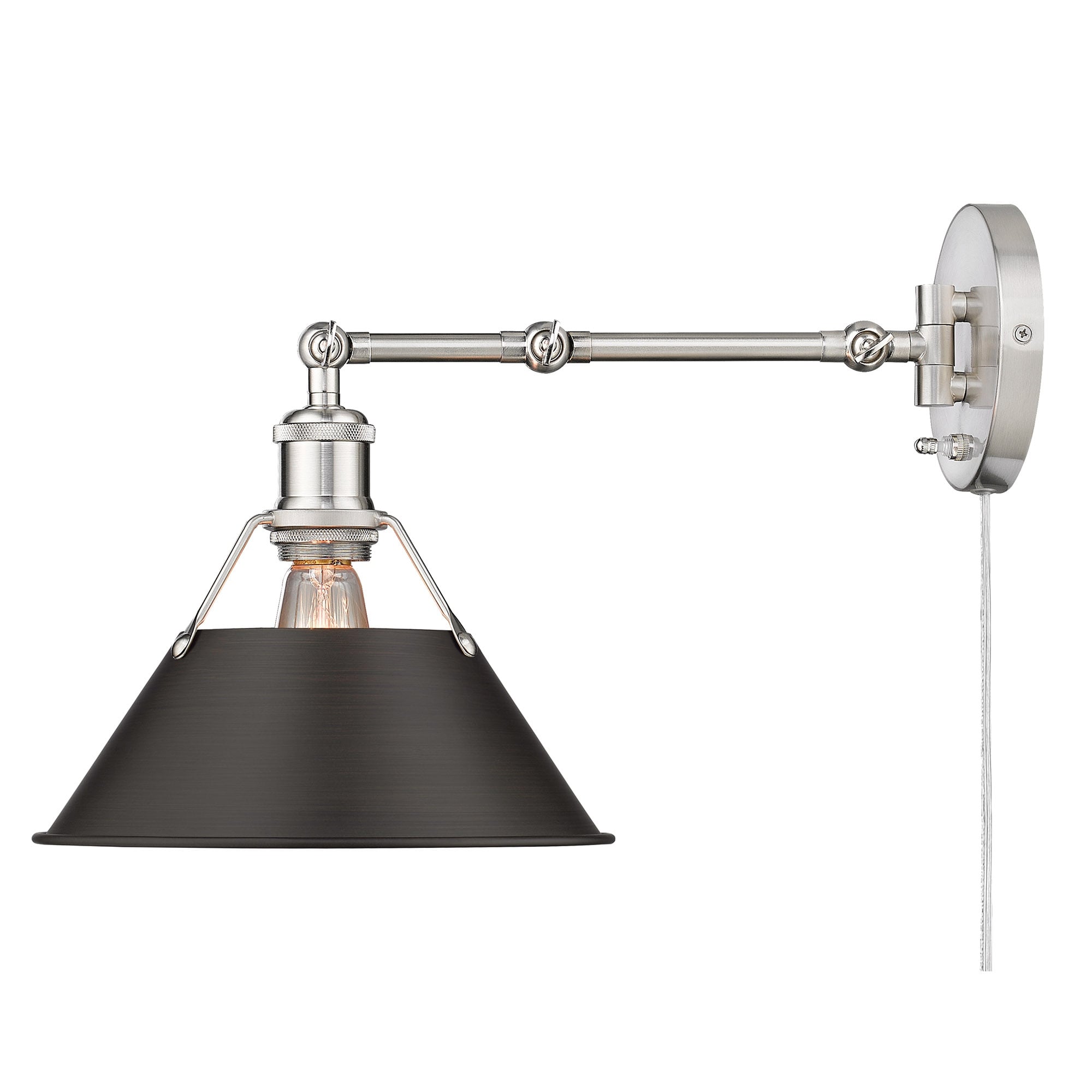 Applique da parete snodabile Orwell a 1 luce
