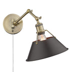 Applique da parete snodabile Orwell a 1 luce