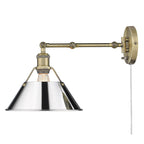 Applique da parete snodabile Orwell a 1 luce