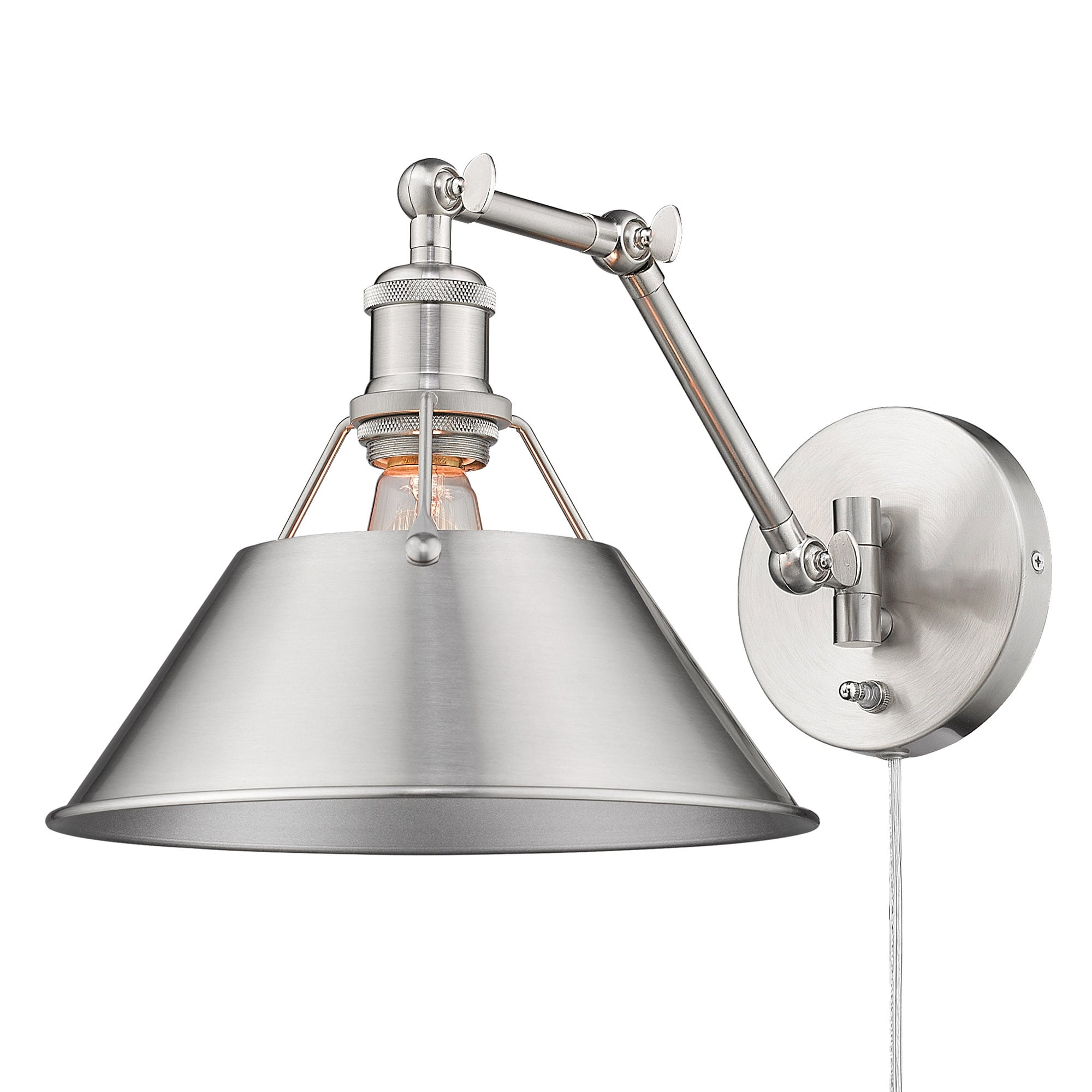 Applique da parete snodabile Orwell a 1 luce