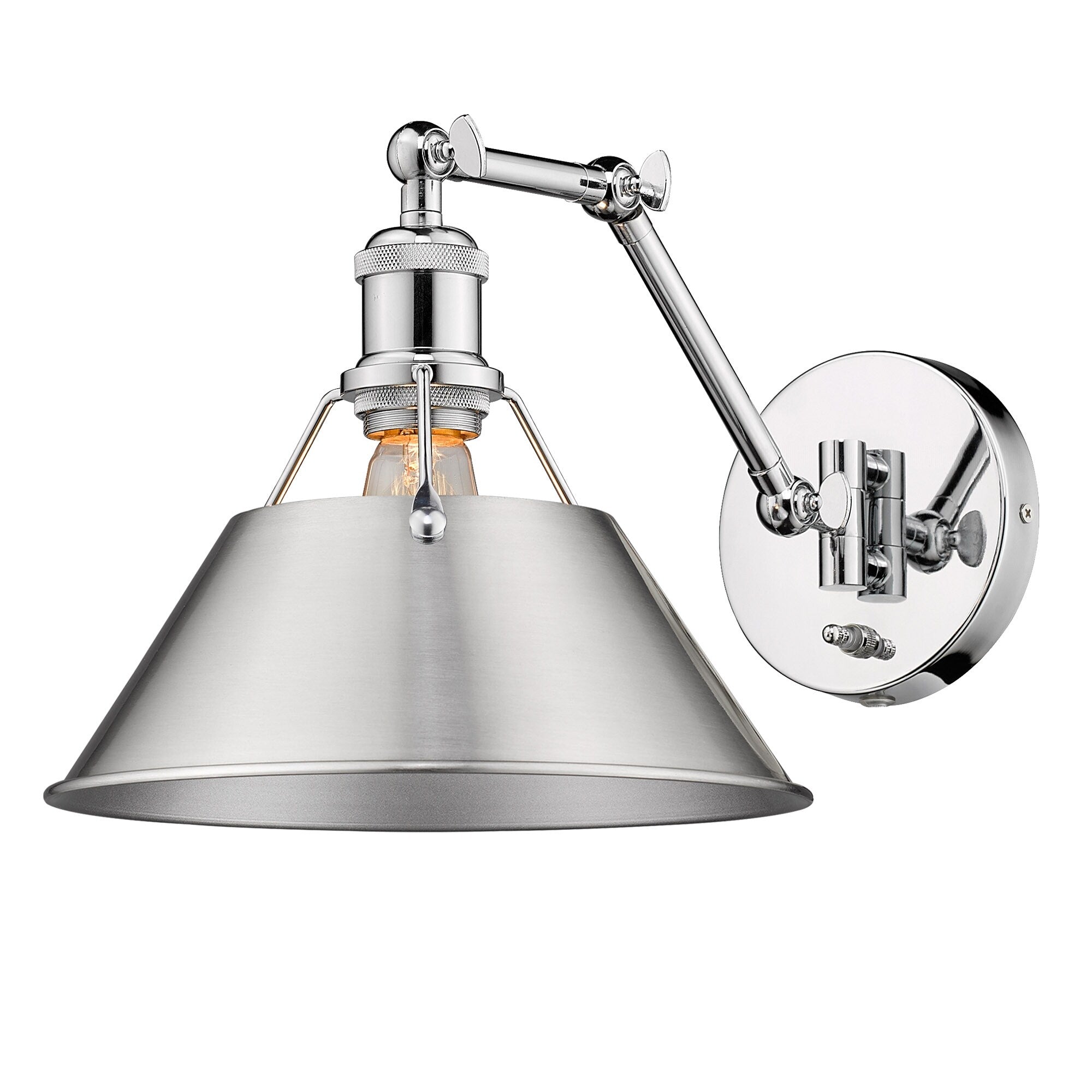 Applique da parete snodabile Orwell a 1 luce