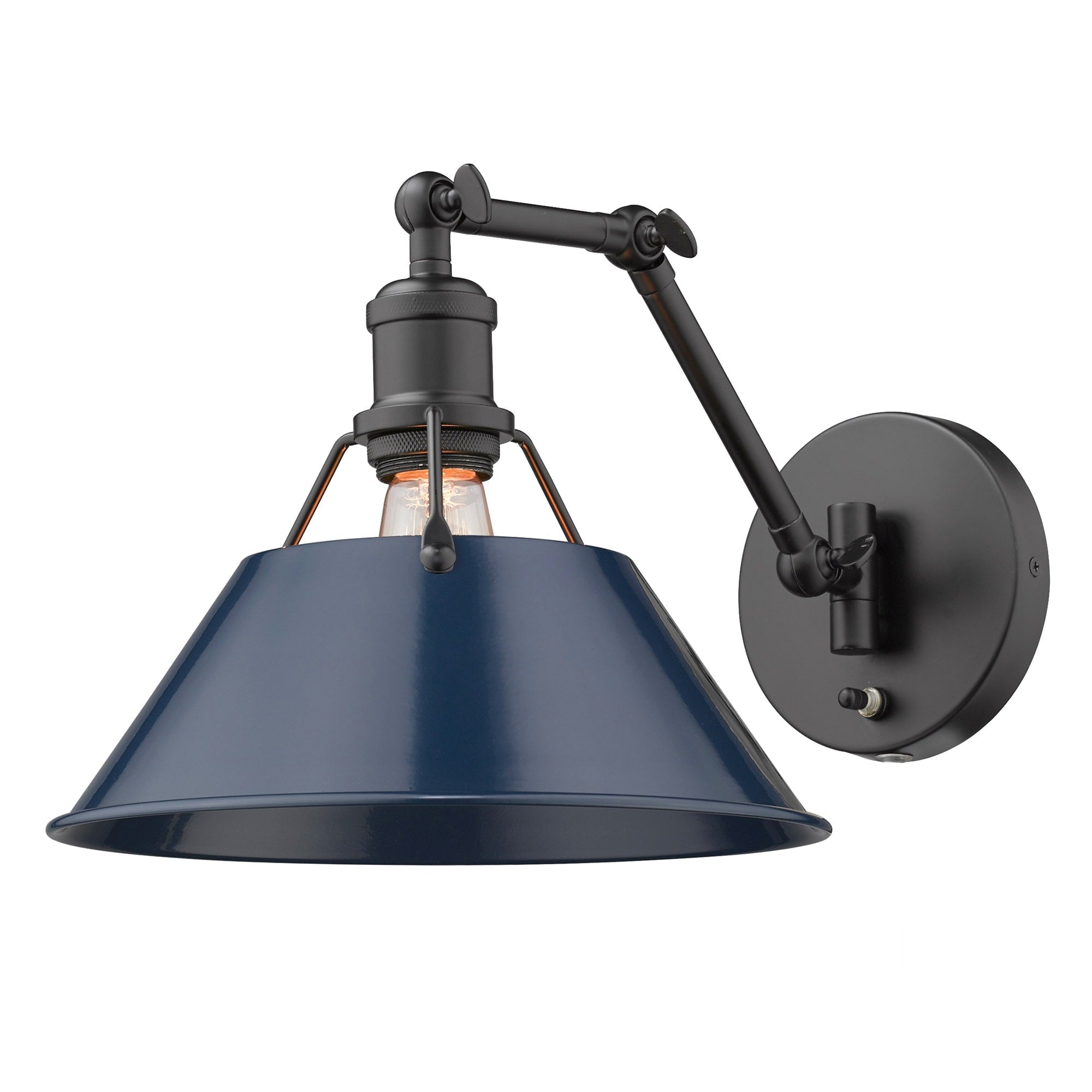 Applique da parete snodabile Orwell a 1 luce