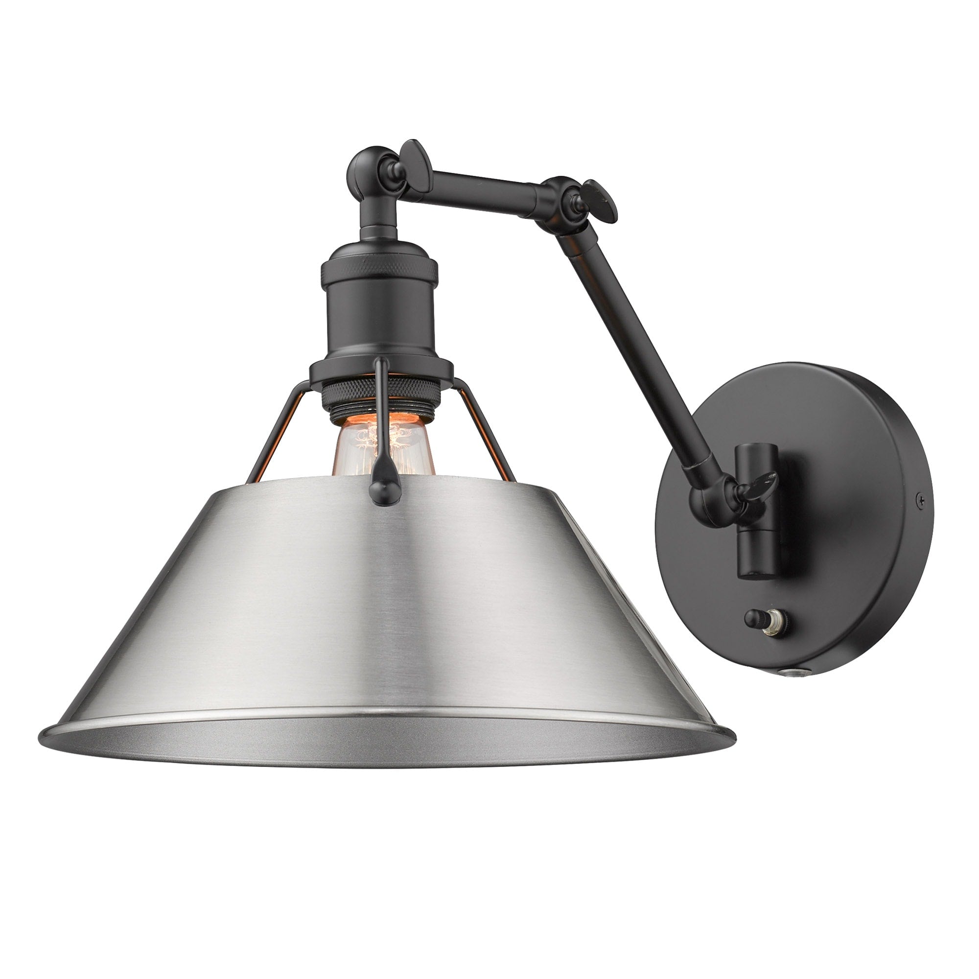 Applique da parete snodabile Orwell a 1 luce