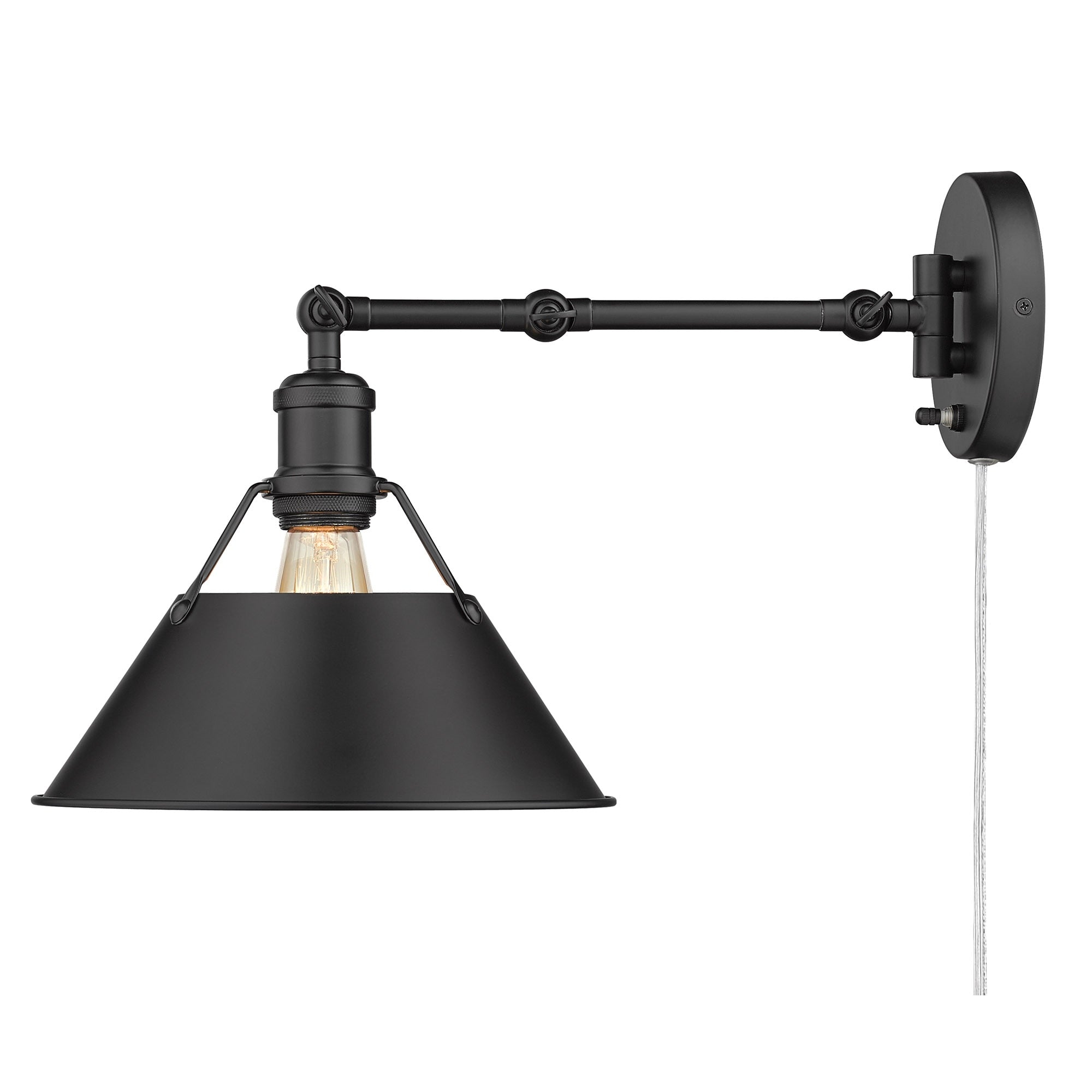 Applique da parete snodabile Orwell a 1 luce