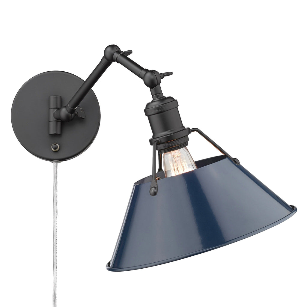 Applique da parete snodabile Orwell a 1 luce