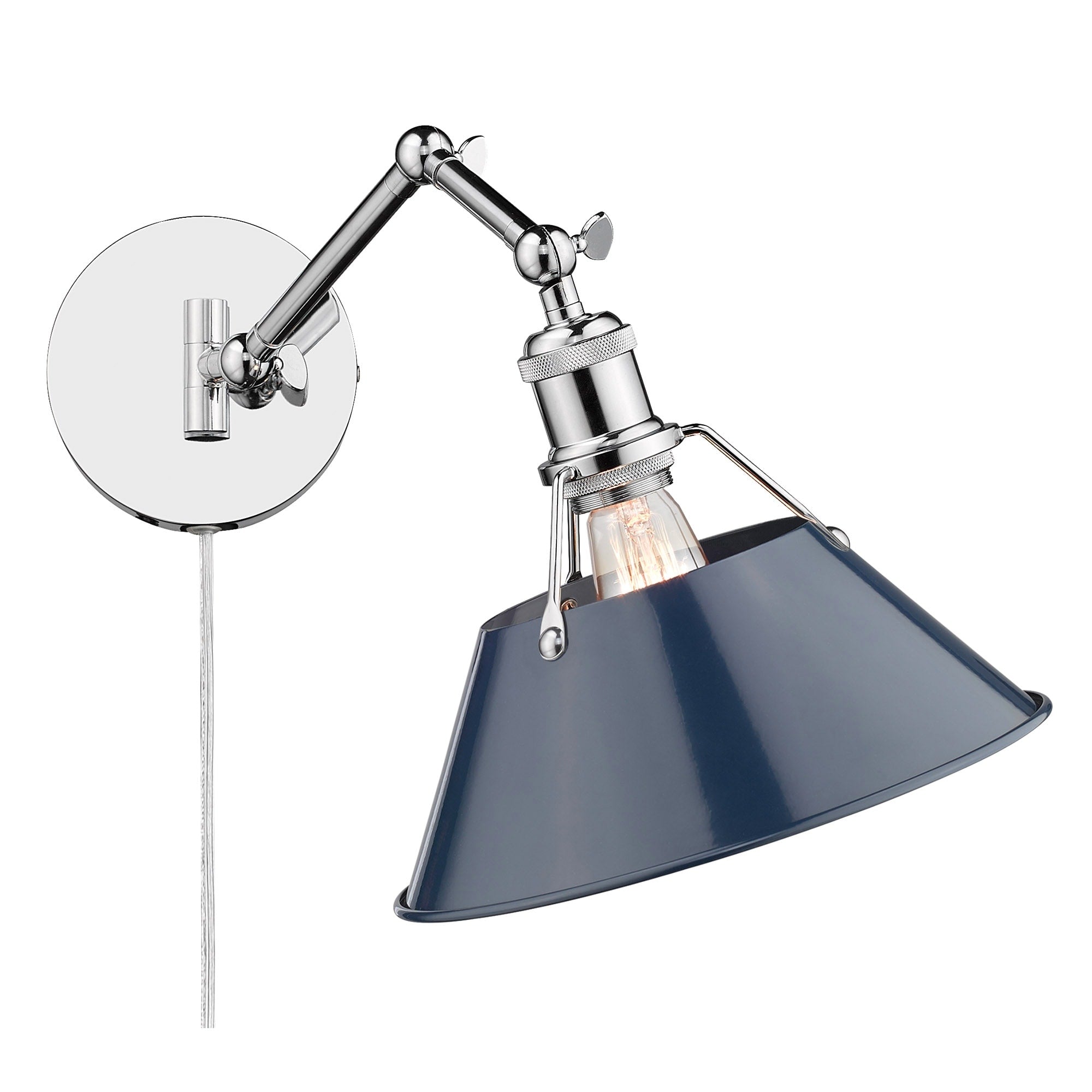 Applique da parete snodabile Orwell a 1 luce