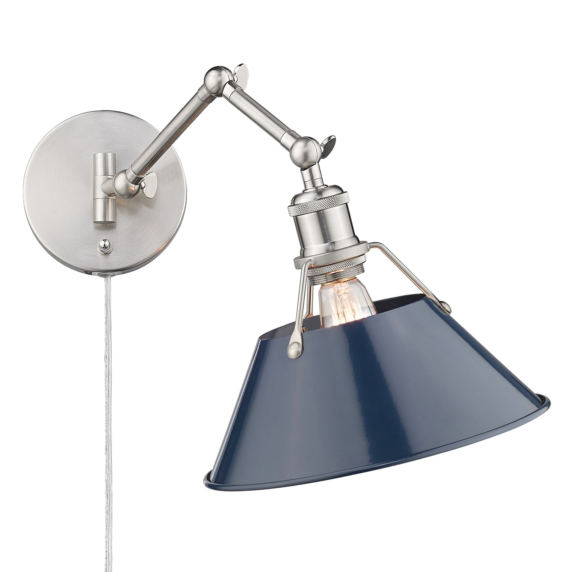 Applique da parete snodabile Orwell a 1 luce
