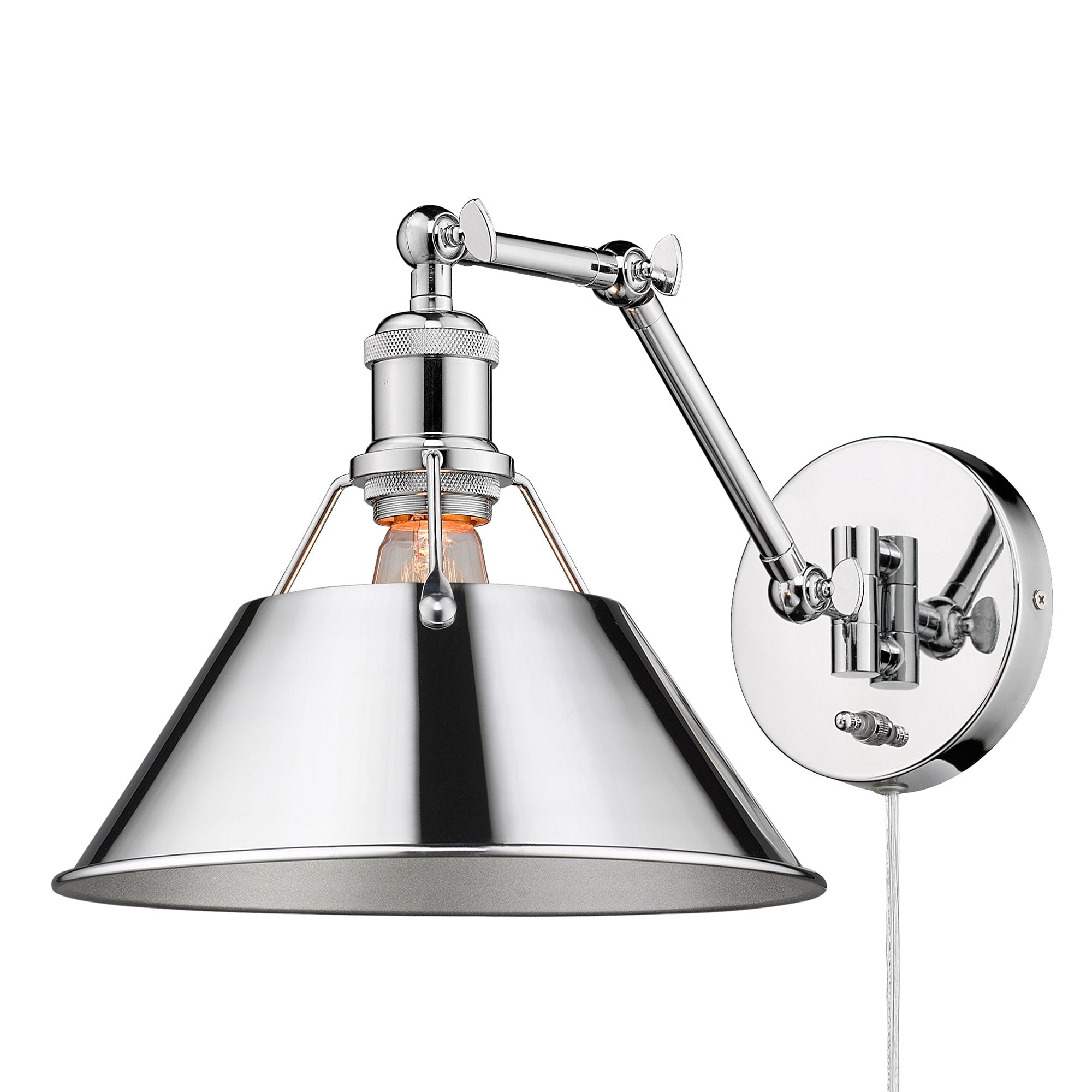 Applique da parete snodabile Orwell a 1 luce