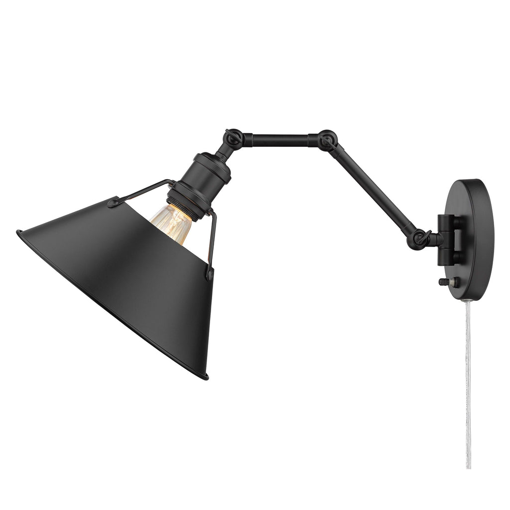 Applique da parete snodabile Orwell a 1 luce