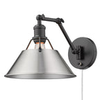 Applique da parete snodabile Orwell a 1 luce