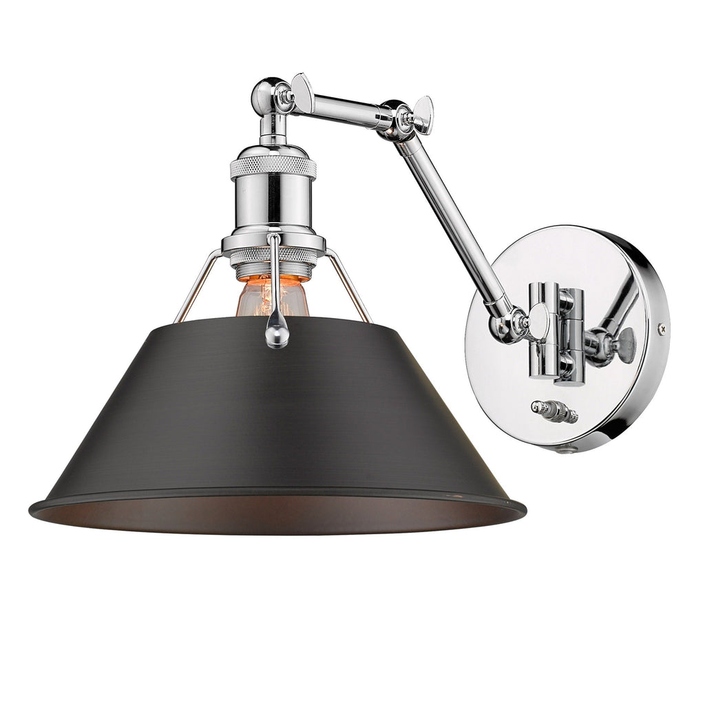 Applique da parete snodabile Orwell a 1 luce