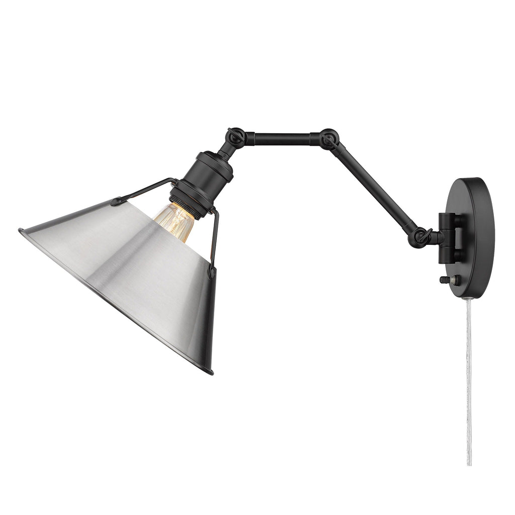 Applique da parete snodabile Orwell a 1 luce
