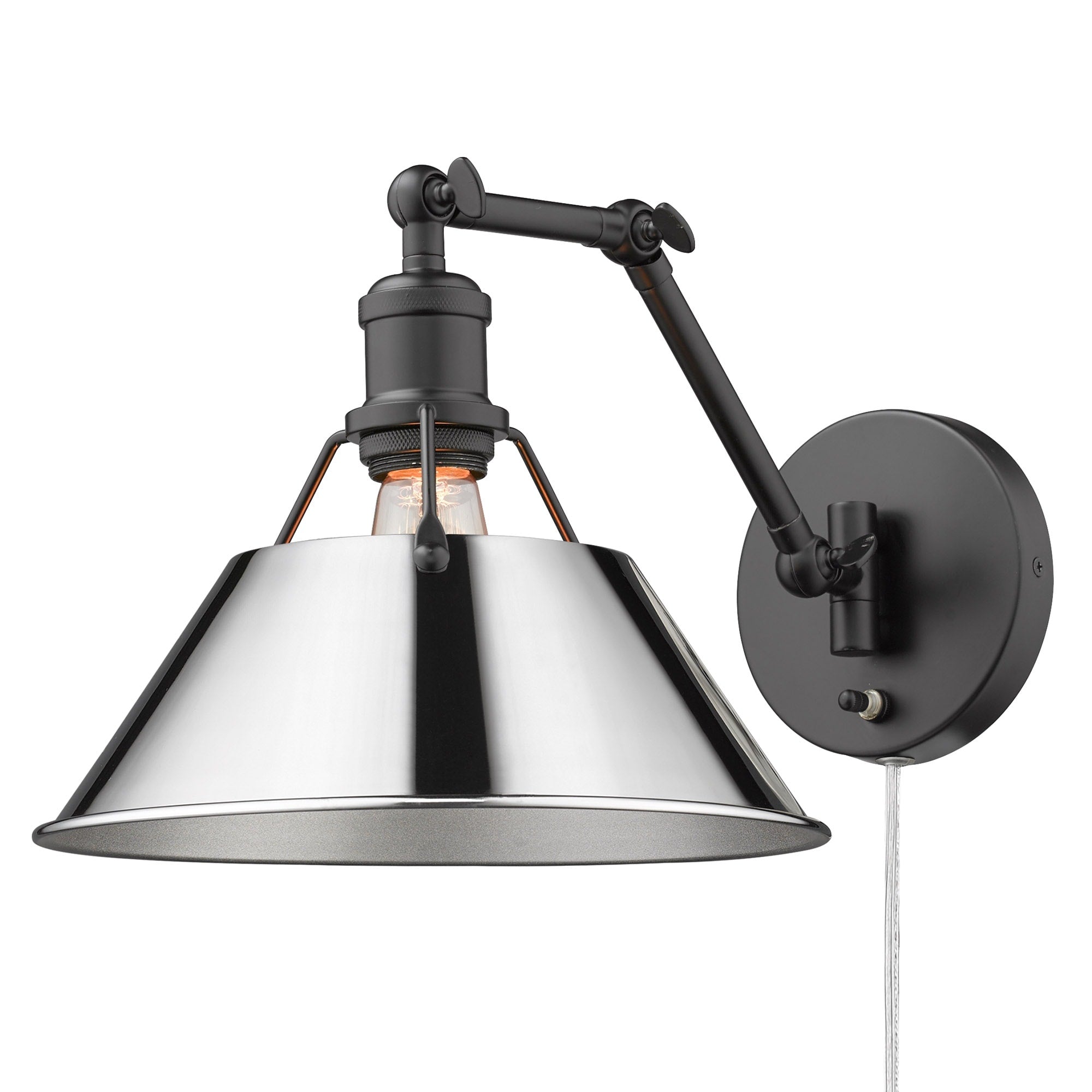 Applique da parete snodabile Orwell a 1 luce