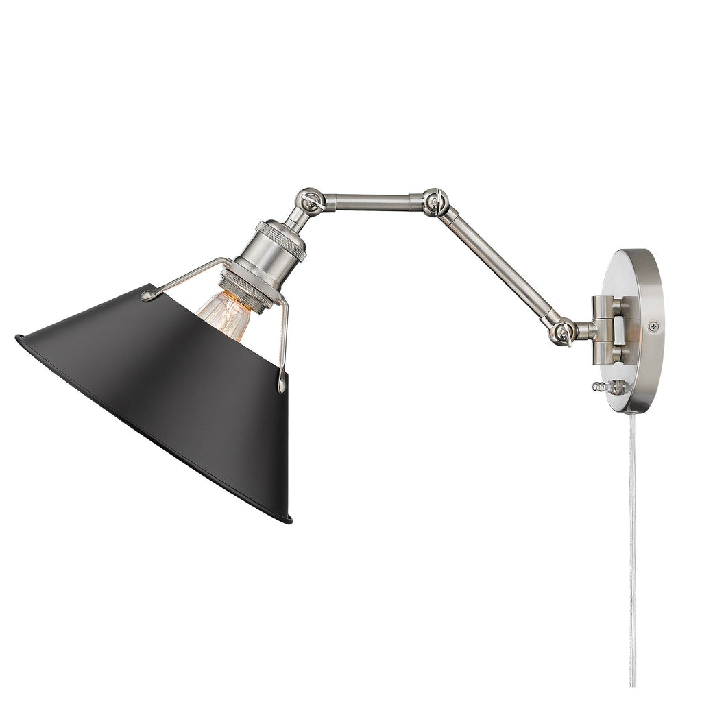 Applique da parete snodabile Orwell a 1 luce
