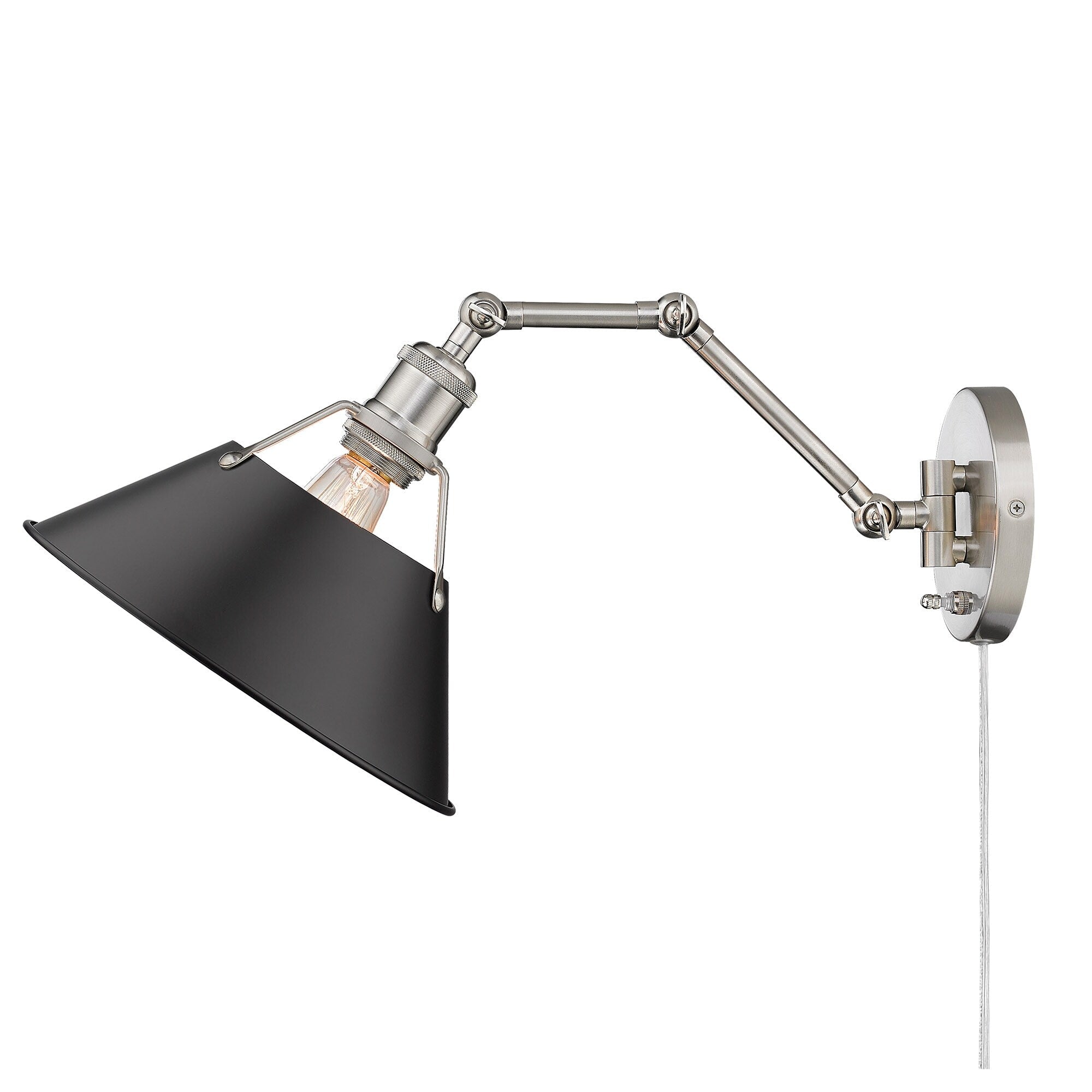 Applique da parete snodabile Orwell a 1 luce