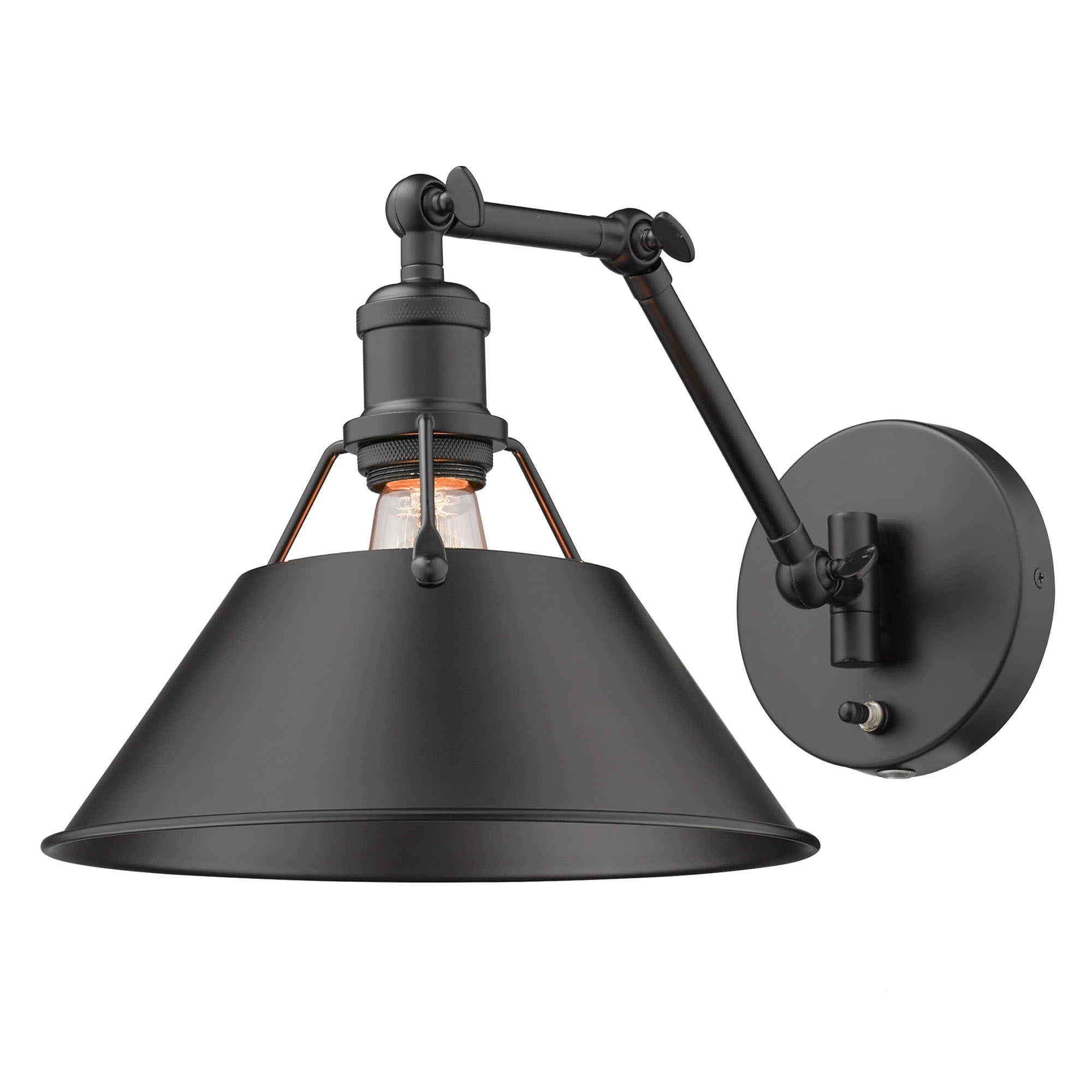 Applique da parete snodabile Orwell a 1 luce