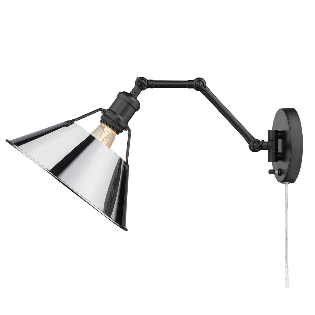 Applique da parete snodabile Orwell a 1 luce