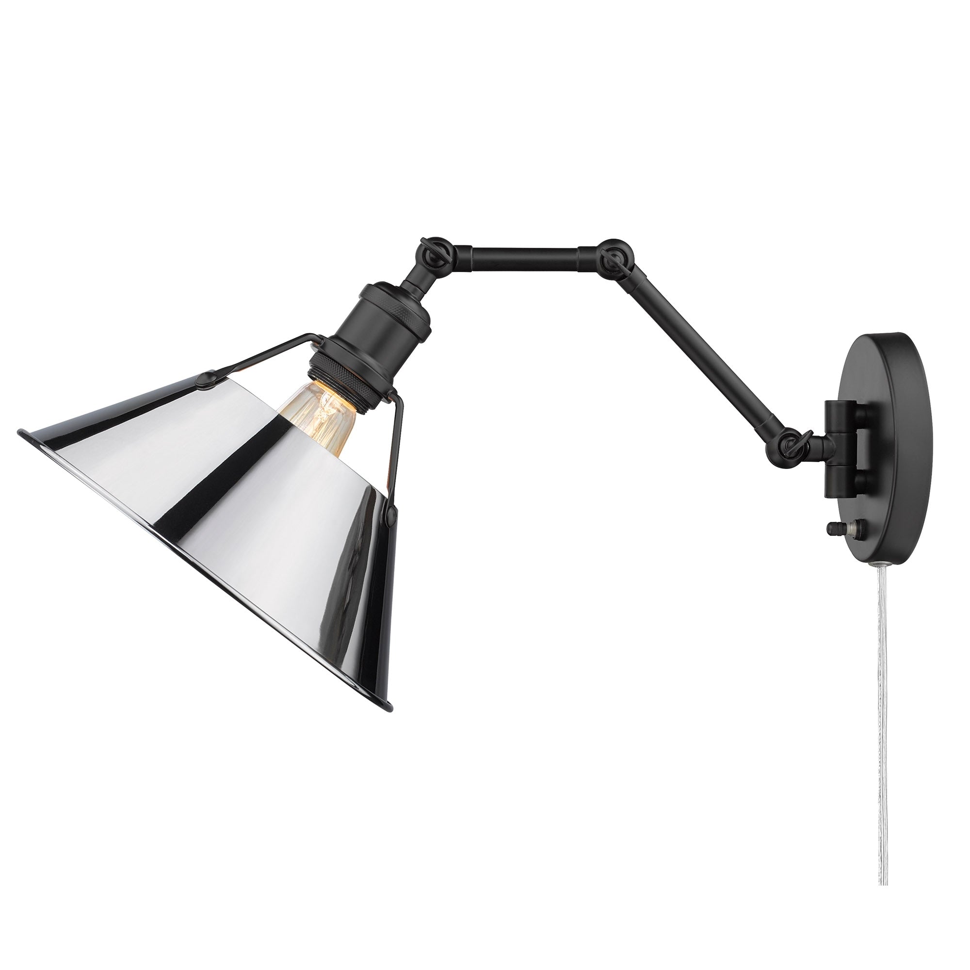 Applique da parete snodabile Orwell a 1 luce
