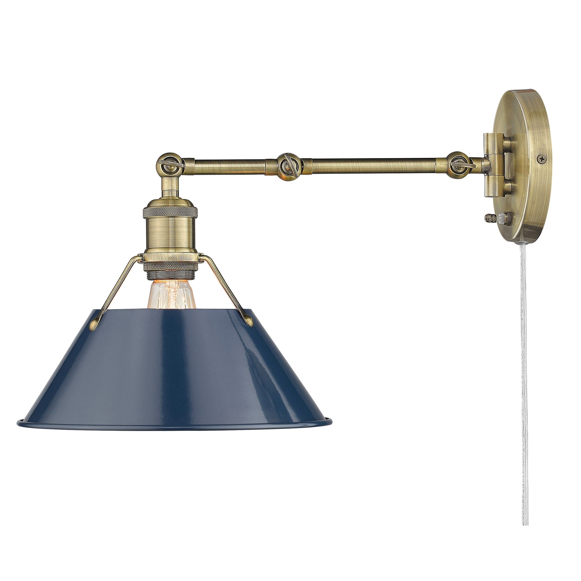 Applique da parete snodabile Orwell a 1 luce